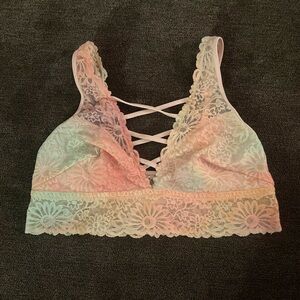 Victoria’s Secret PINK Colorful Cris Cross Bralette